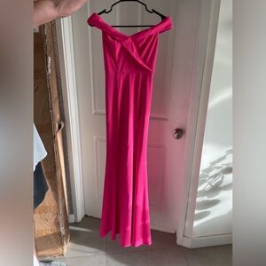Lulus Long Pink Dress